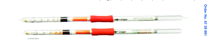 Индикаторные трубки Dräger Chloroform 2/a 2..10 ppm