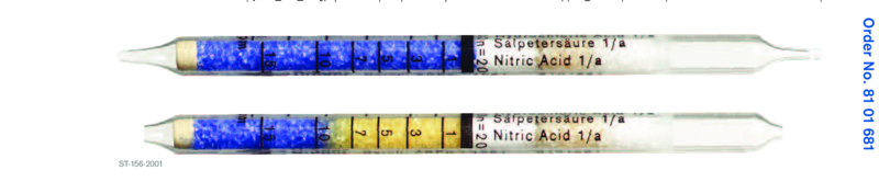   Dräger Hydrochloric Acid/Nitric Acid 1/a 1..15ppm