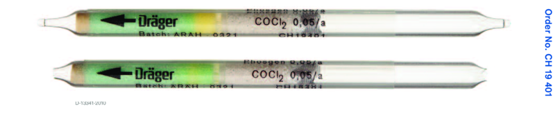 Индикаторные трубки Dräger Phosgene 0.05/a 0,04..1,5 ppm