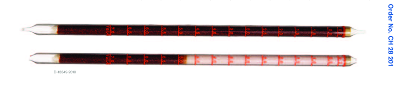 Индикаторные трубки Dräger Hydrogen Sulfide + Sulfur Dioxide 0.2%/A 0,02..7%