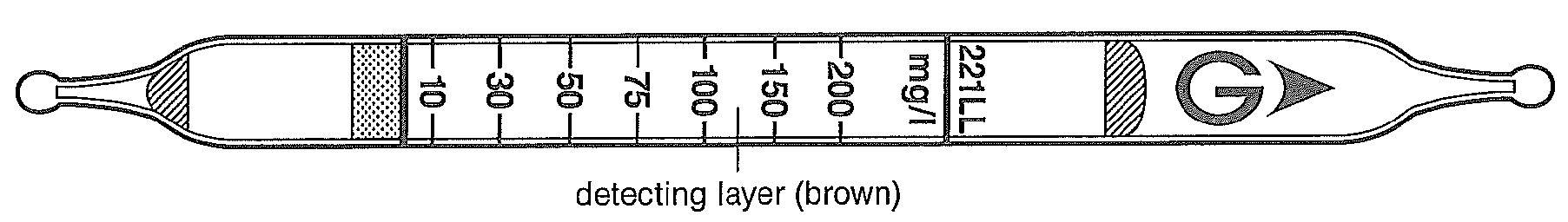   GASTEC 221LL Chloride Ion 10 - 200 / (4,5) .= 10
