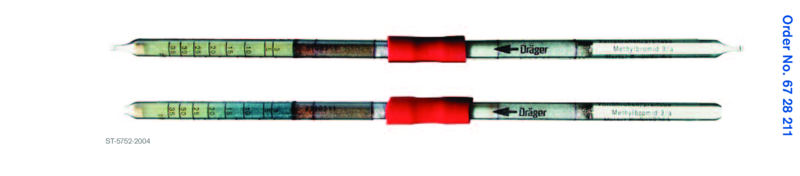   Dräger Methyl Bromide 3/a 3..100ppm