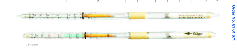   Dräger Methyl Bromide 0.5/a 0,5..30ppm