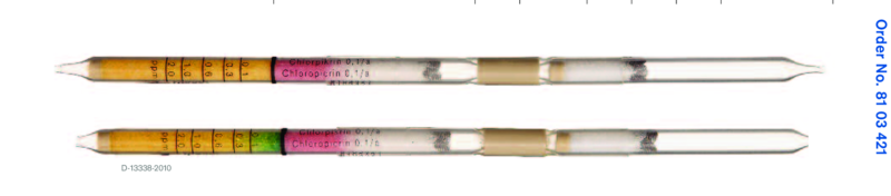   Dräger Chloropicrine 0.1/a 0,1..2ppm