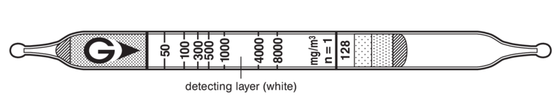   GASTEC 128 Stoddard Solvent 50..8000/³