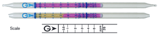   GASTEC 3S Ammonia  0,5..5 ppm . =10