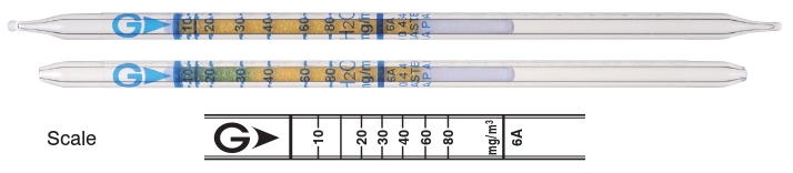   GASTEC 6A Water Vapour   20..80 /³ . =10
