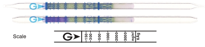   GASTEC 6Ag Water Vapour   150..3000 /³ . =10