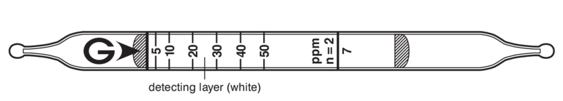   GASTEC 7 Phosphine  2,5..100ppm
